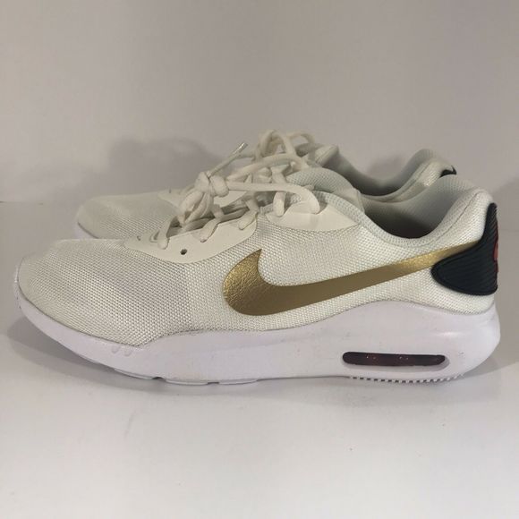 WMNS Nike Air Max Oketo Sail/Metallic Gold/Gym Red - Picture 3 of 6